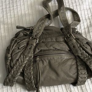 Gray shoulder bag by red by Marc ecko